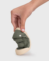 Tenis Lona V Velcro Kaki Igor